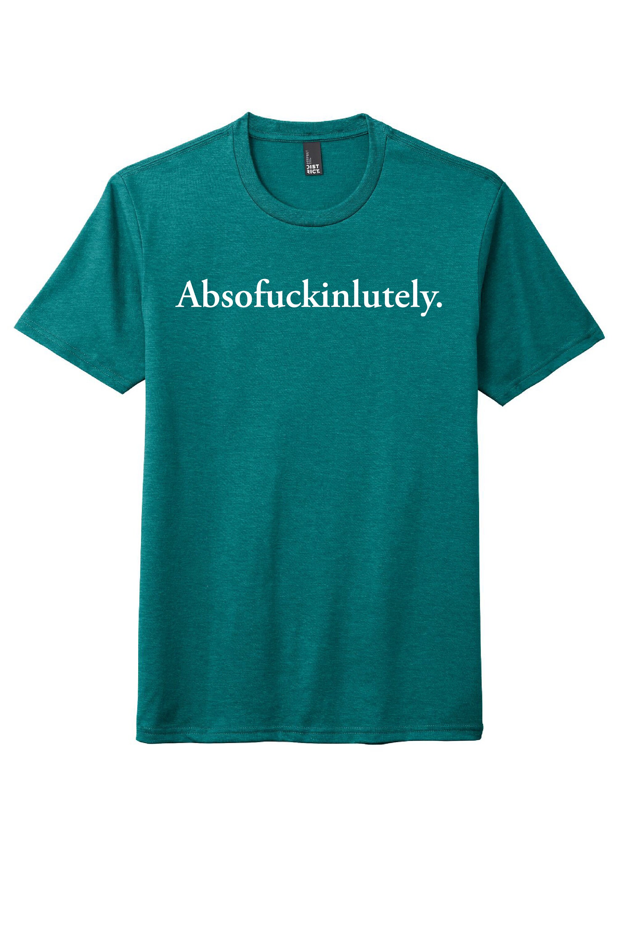 T-shirt Humour 'ABSOFUCKINLUTELY' - Coton Décontracté