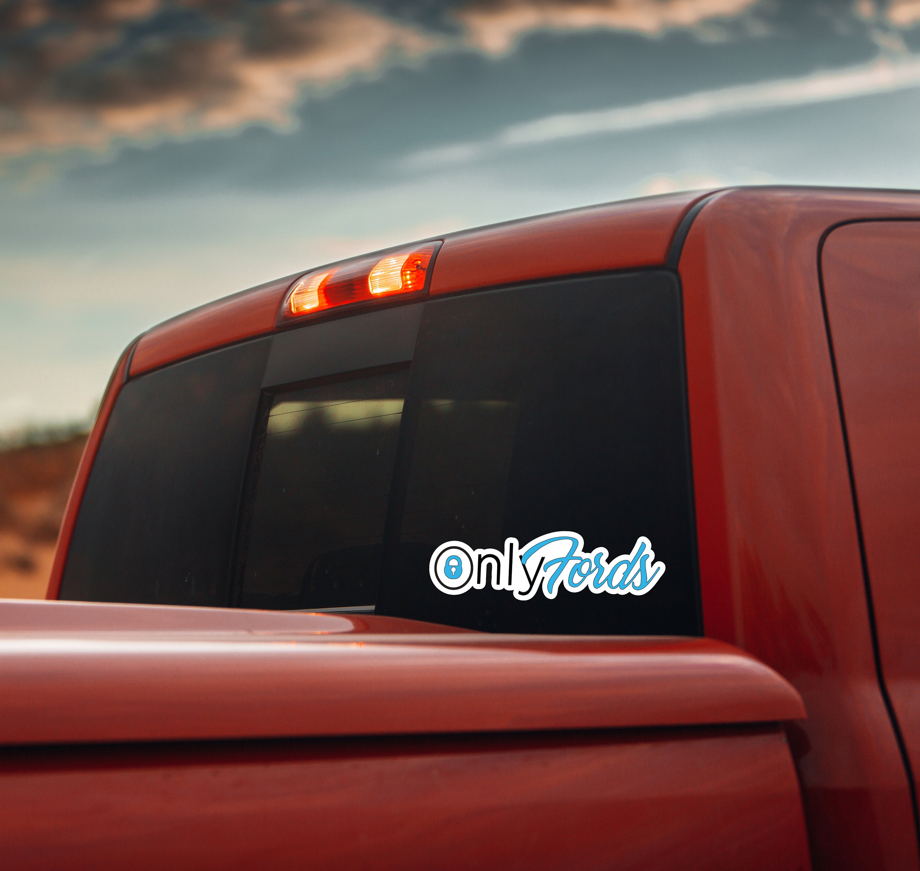 Only Fords Car Decal - Etsy