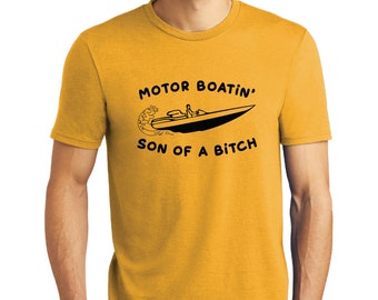 Motor Boatin Comedic Unisex T-Shirt