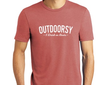 Outdoorsy Comedic Unisex T-Shirt
