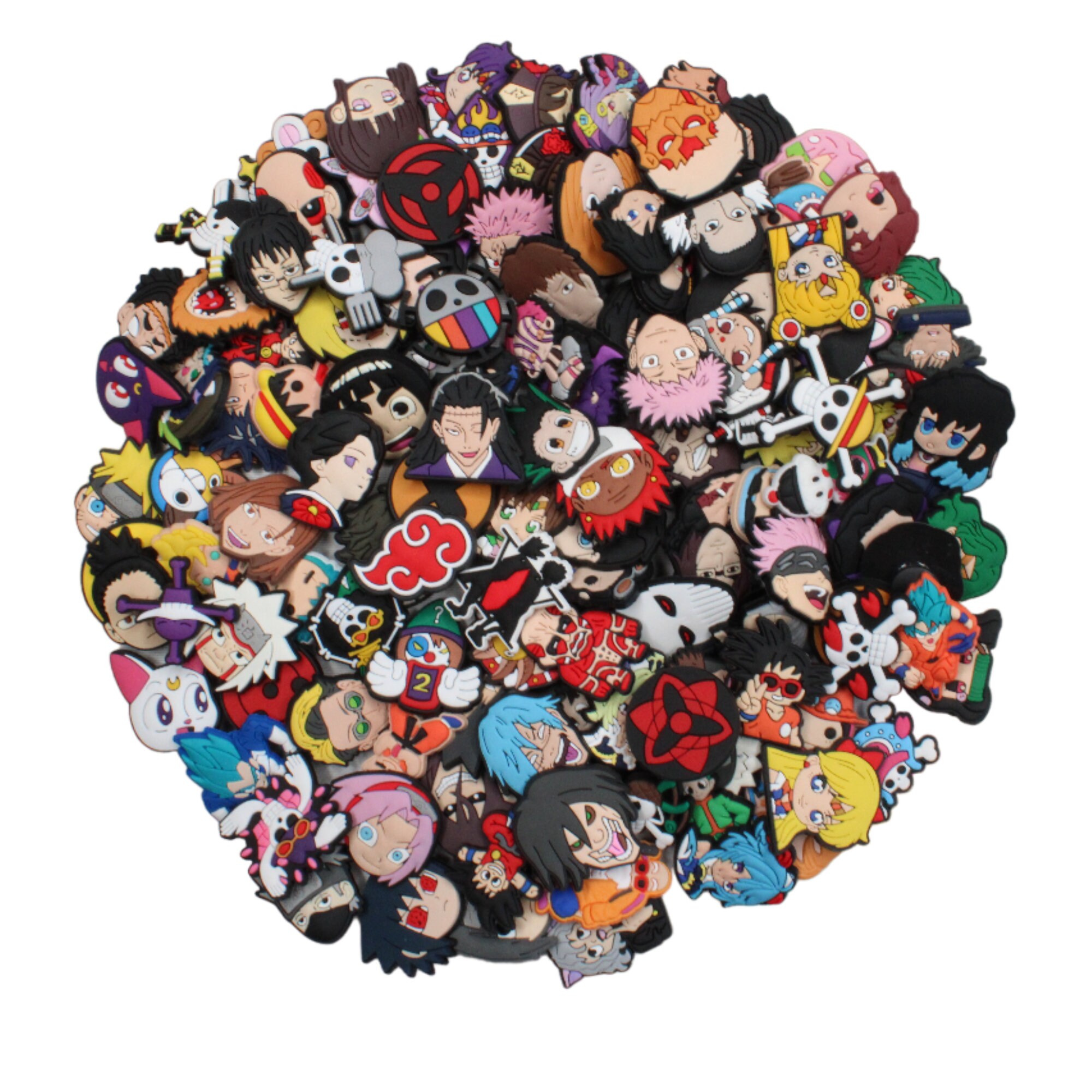 500Pcs Anime Designer Jibbitz Shoe Charms for Crocs