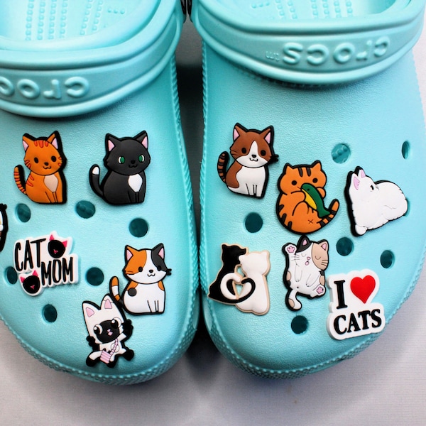 Cat Jibbitz for Crocs Etsy