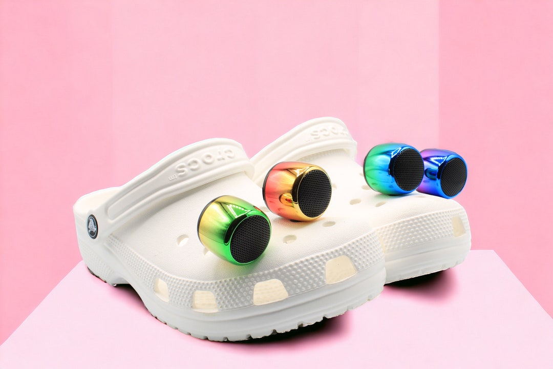 Croc Speaker, Croc Speaker Charm, Croc Charms, Croc Jibbitz, Funny Gift