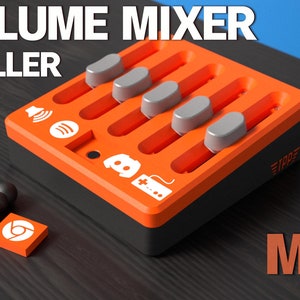 PC Audio Mixer | Custom UI Controls | Volume Control | Deej Hardware Compatible | Custom PCB | Magnetic Tiles |