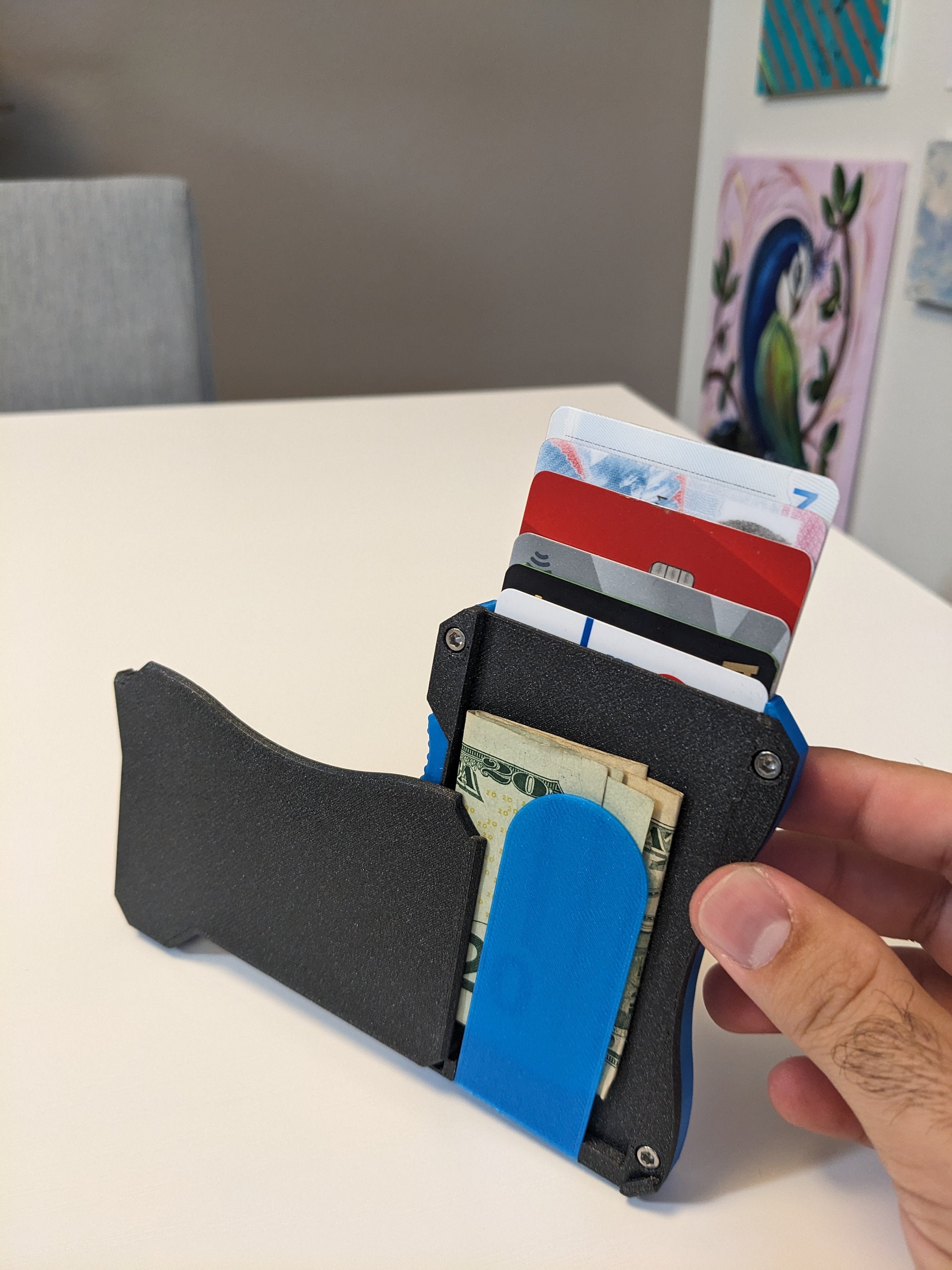 Smart Fingerprint Wallet, Smart Men Wallet, Men Wallet FL-V1 Men
