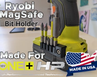 Portabrocas Ryobi One+ HP: soporte magnético de 5 puntas, fabricado en EE. UU.