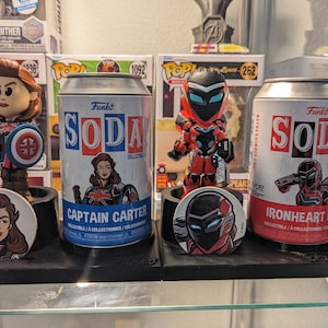 Funko Pop, Funko Vinyl Soda Display Stand
