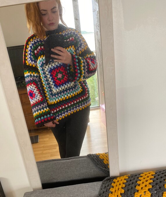 etsy rainbow jumper