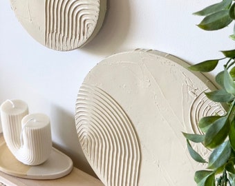 Textured Round Artwork