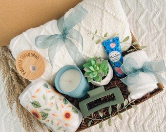 Happy Birthday Gift Box For Best Friend Gift For Her Birthday Care Package Comfort Gift Basket For Colleagues Gift Set For Women Cozy Box