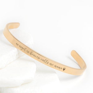 Custom Angel Mama Bracelet  Angel Mom Bracelet Mama To An Angel Grieve Mother Healing from Loss Pregnancy Loss Memorial Gift