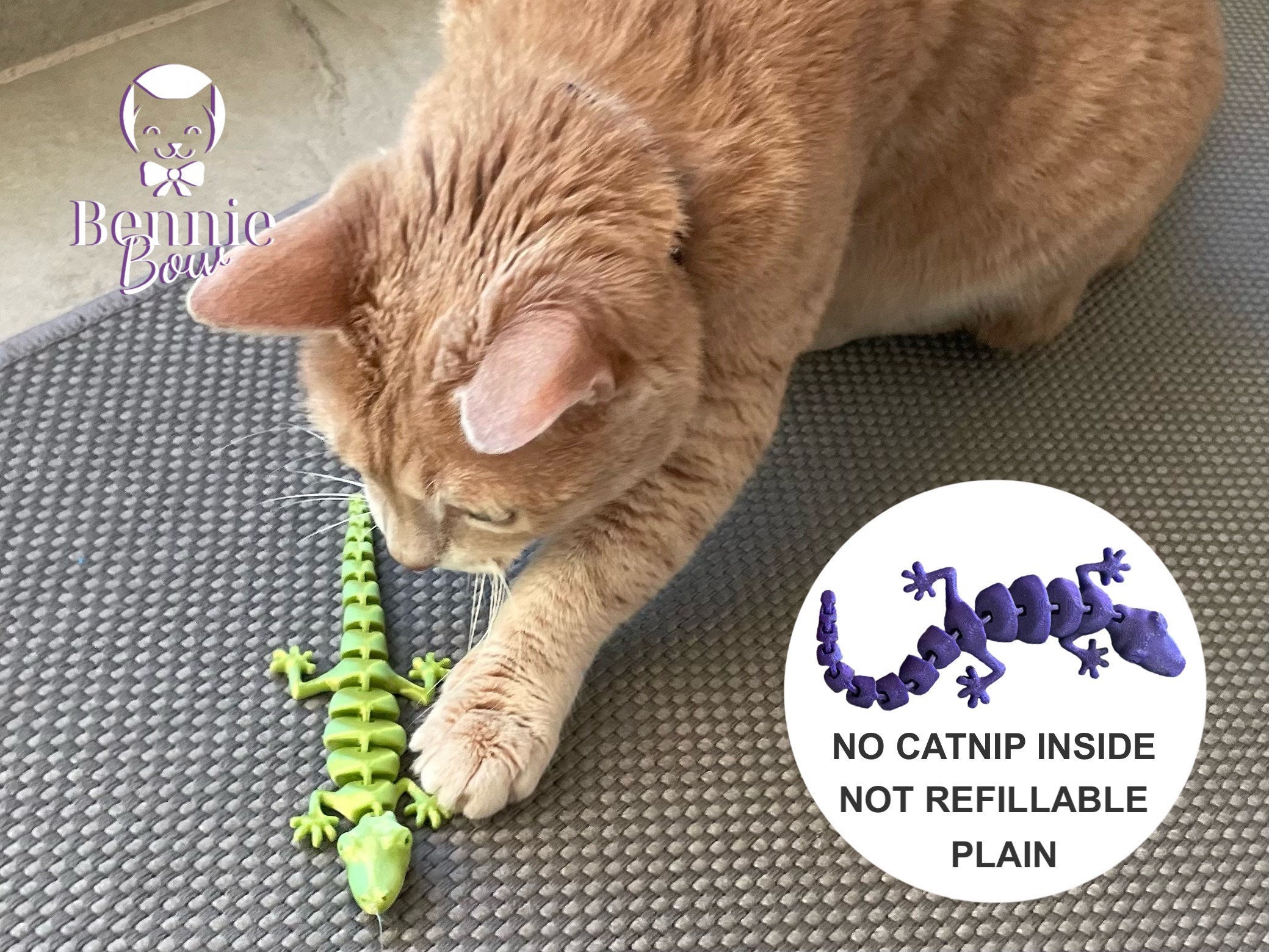 Jouet en tissu CatNip avec élastique et anneau pour chats modèle