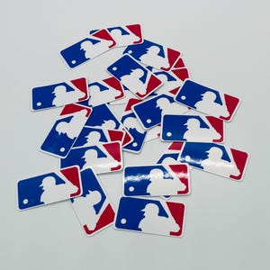 Major League Baseball vinyl decal car window, mirror, bumper, laptop, yeti, cornhole sticker, toolbox, truck,sports,baseball