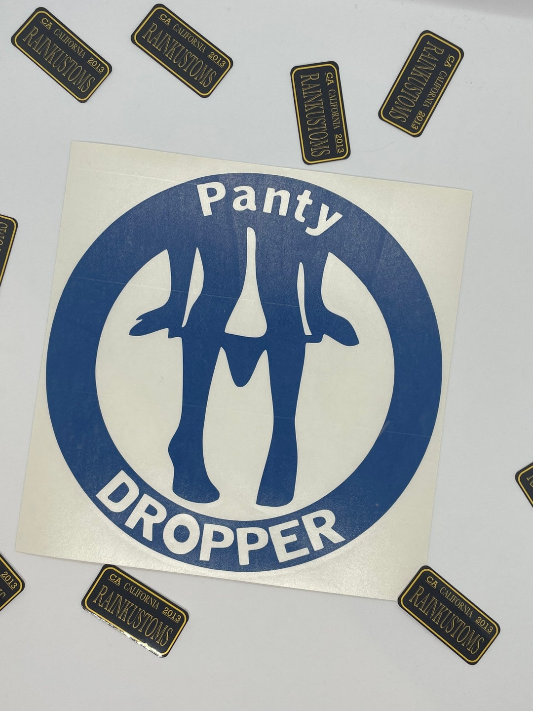 Panty Dropper Vinyl Decal Funny Car Window, Mirror, Bumper, Laptop