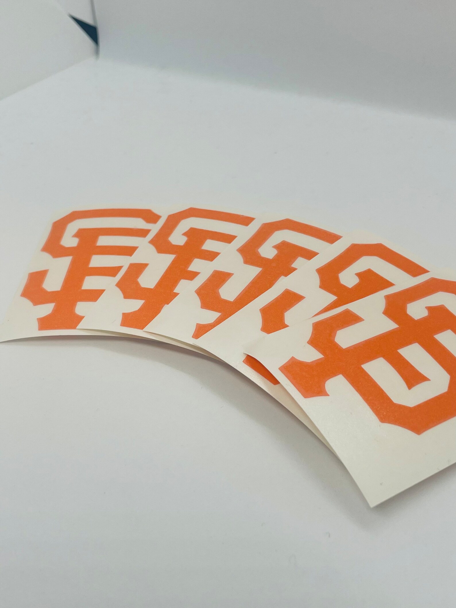 San Francisco SF City Logo 5 Sticker Decal Vinyl Car Window Baseball Giants