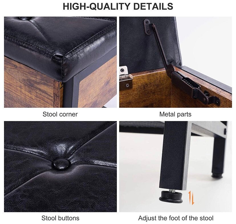 Banco de zapatos de almacenamiento banco de entrada con | Etsy