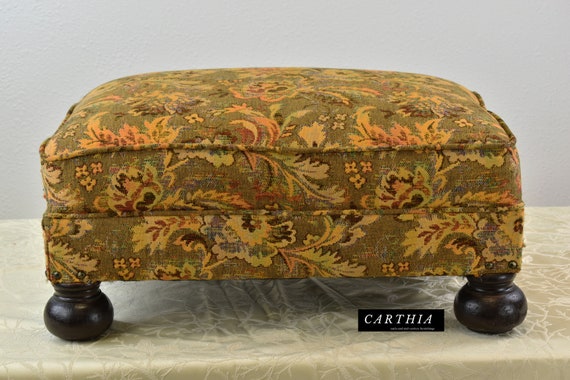 Country style footstool discount