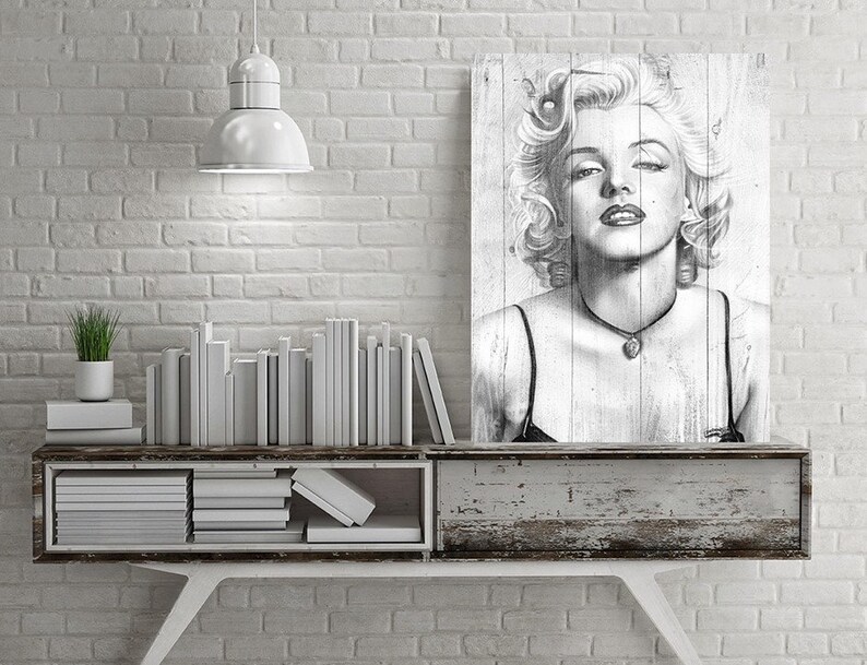 Wall decor Photo on Wood bedroom wall decor Wood Picture bild Etsy