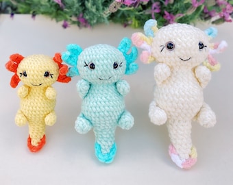 Alix the Axolotl CROCHET PATTERN