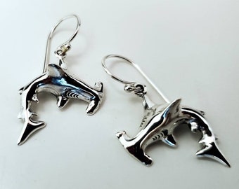 hammerhead shark earrings