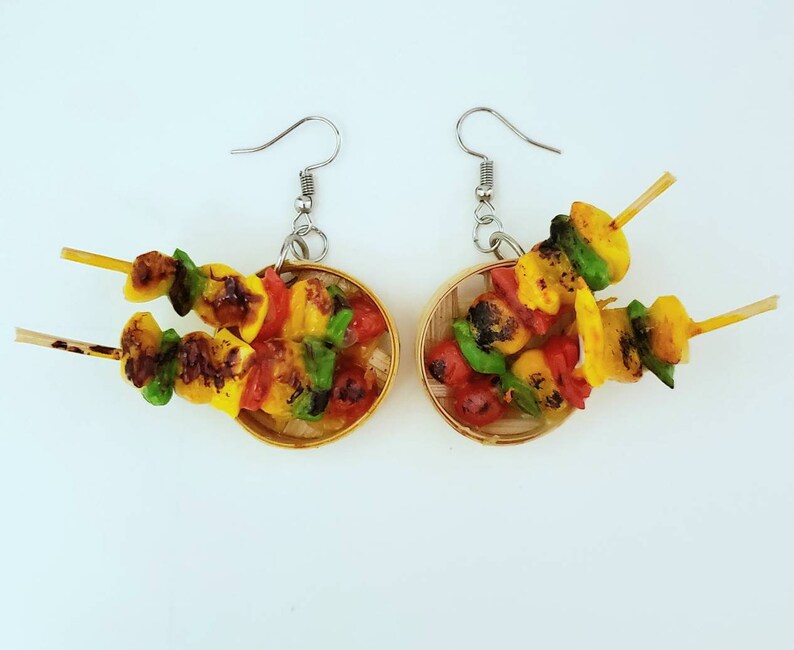 Mix fun food earring statement earring polymer clay earring Etsy