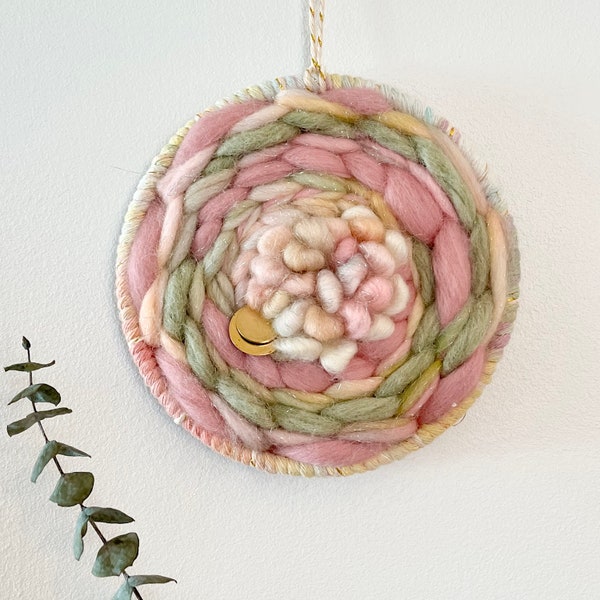 Round Woven Wall Hanging Etsy
