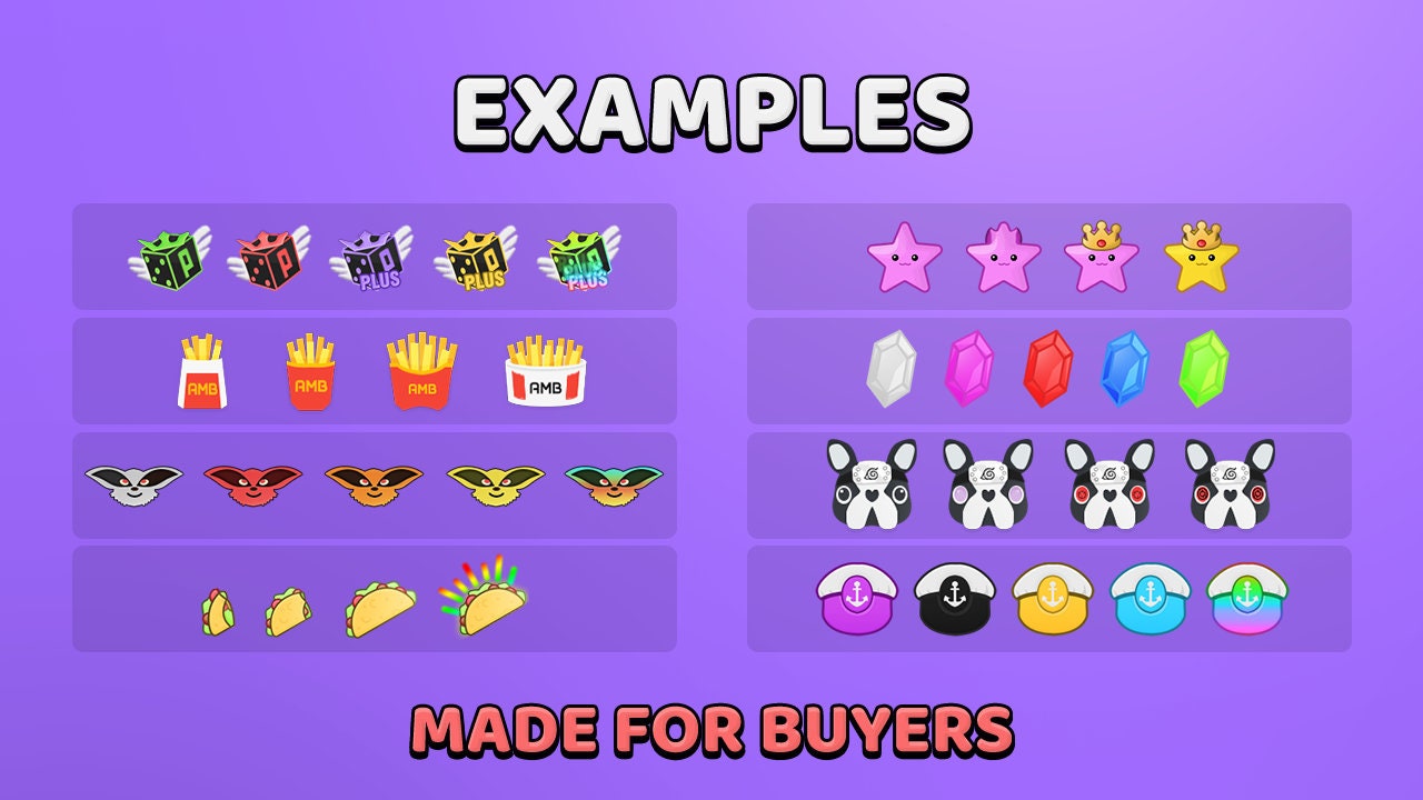 Custom Professional Streaming Sub Badges digital - Etsy