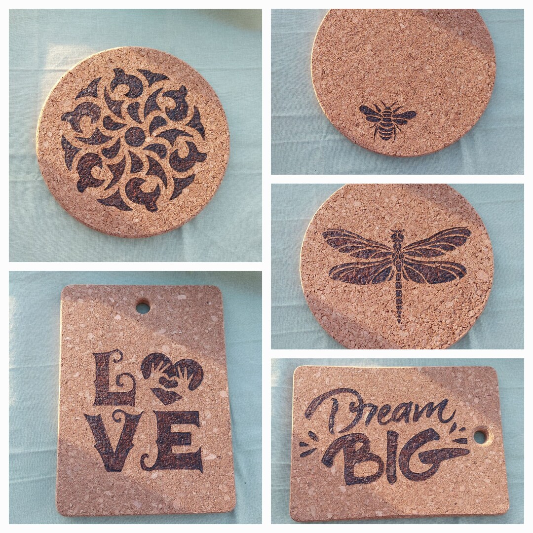 Worktop Saver Cork Mat Etsy