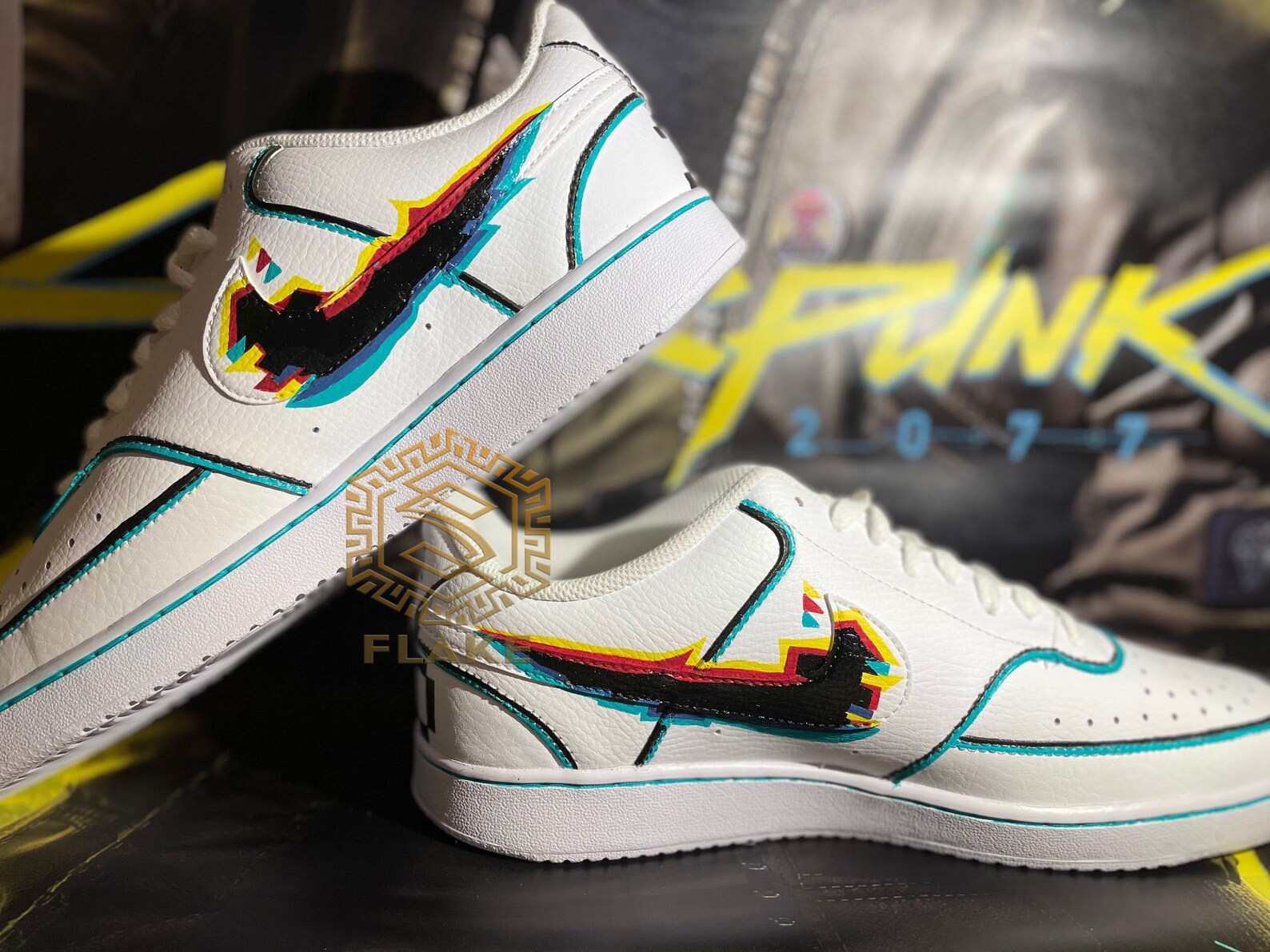 custom painted nike shoes