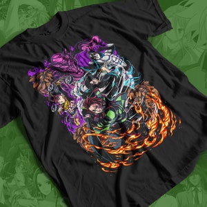Demon Destroyer Anime T-shirt Unisex, Anime Manga Shirt, Anime Shirt, Anime Lover Shirt, Graphic Anime Tee, Manga Shirt, Japanese Shirts