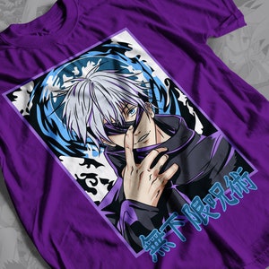 Satoru Anime T-shirt Unisex, Strongest Sorcerer Anime Manga Shirt, Anime Shirt, Anime Lovers Shirt, Graphic Anime Tee, Manga Shirt, Japanese