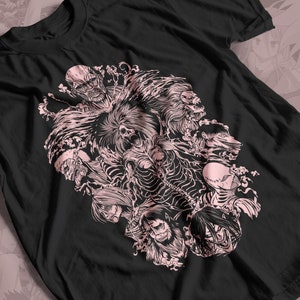 Titans Anime T-shirt Unisex, Anime Manga Shirt, Anime Shirt, Anime Lover Shirt, Graphic Anime Tee, Manga Shirt, Japanese Shirts