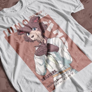 Juno Beastars Anime T-shirt Unisex, Anime Manga Shirt, Anime Shirt, Anime Lovers Shirt, Graphic Anime Tee, Manga Shirt, Japanese Shirts