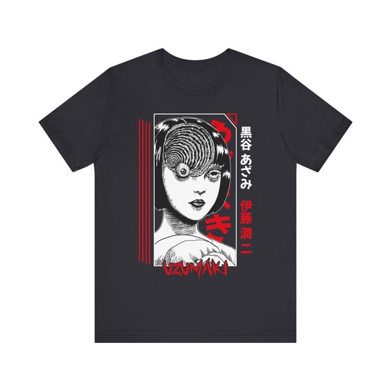 アニメT ITO JUNJI UZUMAKI Tシャツ
