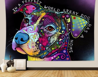 Created On Lightweight Polyester Fabric x 80 in 68 in Designart TAP13368-68-80 Funny Dog with Heart Glasses Animal Blanket Décor Art for Home and Office Wall Tapestry XX-Large Created On Lightweight Polyester Fabric x 80 in 68 in Designart TAP13368-68-80 Funny Dog with Heart Glasses Animal Blanket Décor Art for Home and Office Wall Tapestry XX-Large