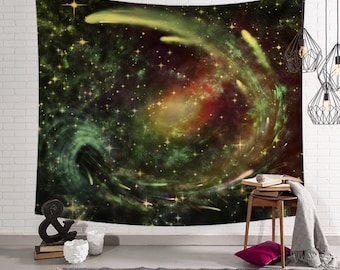 Beautiful Universe Wall Tapestry, Galaxy Wall Hanging for Living Room,Bedroom,Dorm