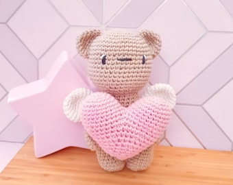 CROCHET PATTERN - Barnaby the loveable Cupid