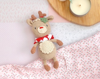 Ruddy the Reindeer / Crochet Pattern / Crochet amigurumi pattern (English)