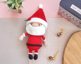 Crochet Santa Claus Amigurumi Pattern (PDF Pattern)