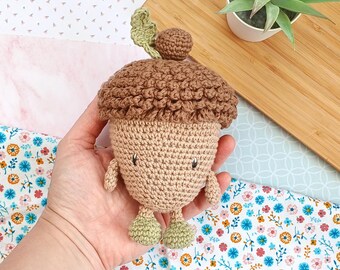 Oakey Acorn Amigurumi Crochet Pattern (PDF)