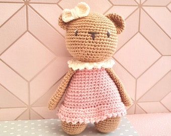 Amigurumi Bear pattern / Crochet Bear Pattern / Crochet amigurumi pattern / Honey Bear (English)