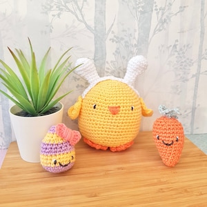 Rabbit Chick / Crochet Pattern / Crochet Easter / Crochet amigurumi pattern (English)