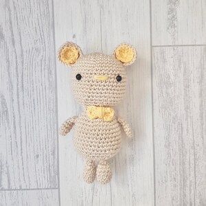 Amigurumi mouse pattern / crochet mouse / Amigurumi pattern /  Monroe Mouse - Pocket Sized Mini (English)