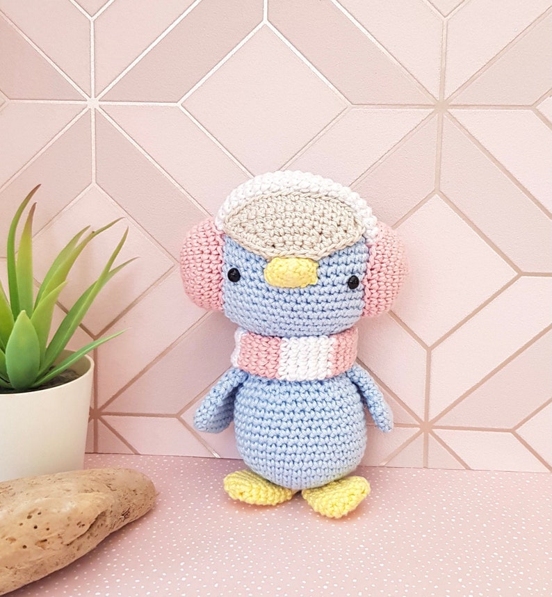 Amigurumi Penguin pattern / Pippa Penguin / Crochet Penguin image 1