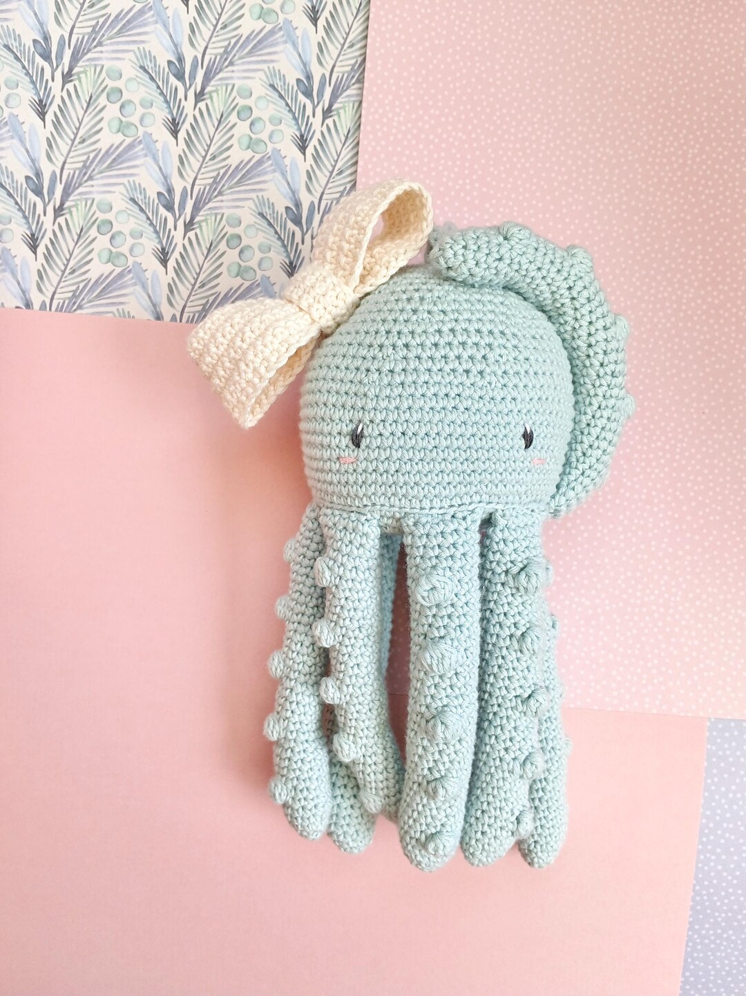 Opal the Octopus / Crochet Pattern / Crochet Amigurumi Pattern
