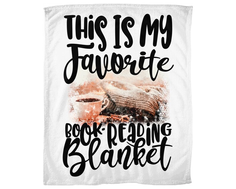 This Is My Favorite BookReading Blanket Book Blanket Etsy