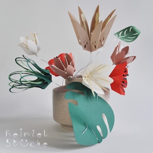 Bouquet of paper flowers / paper flowers / paper decoration / flowers / paper design / table decoration / flower magic / decorative items