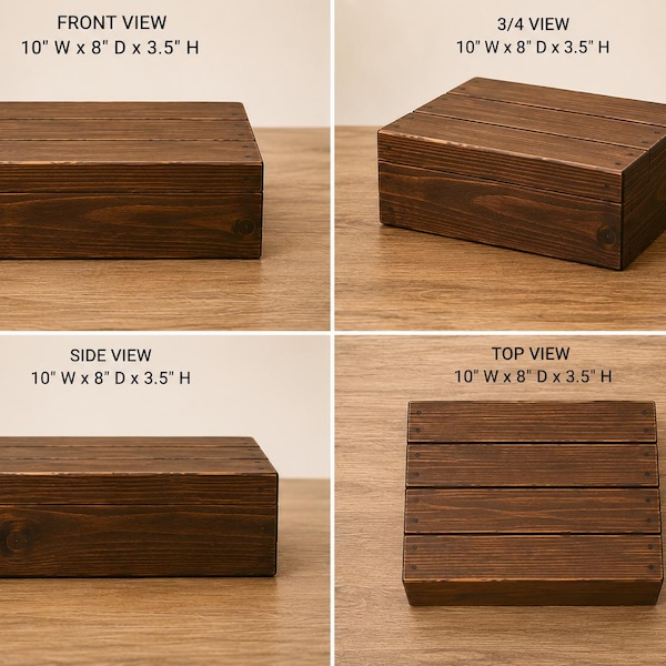 Handmade Wooden Dessert Riser, 10x8 Cupcake Stand, Wedding Cookie Display