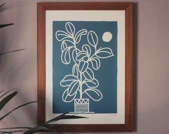Screen Print, Albert's Plant (Limited Edition Screen Print)