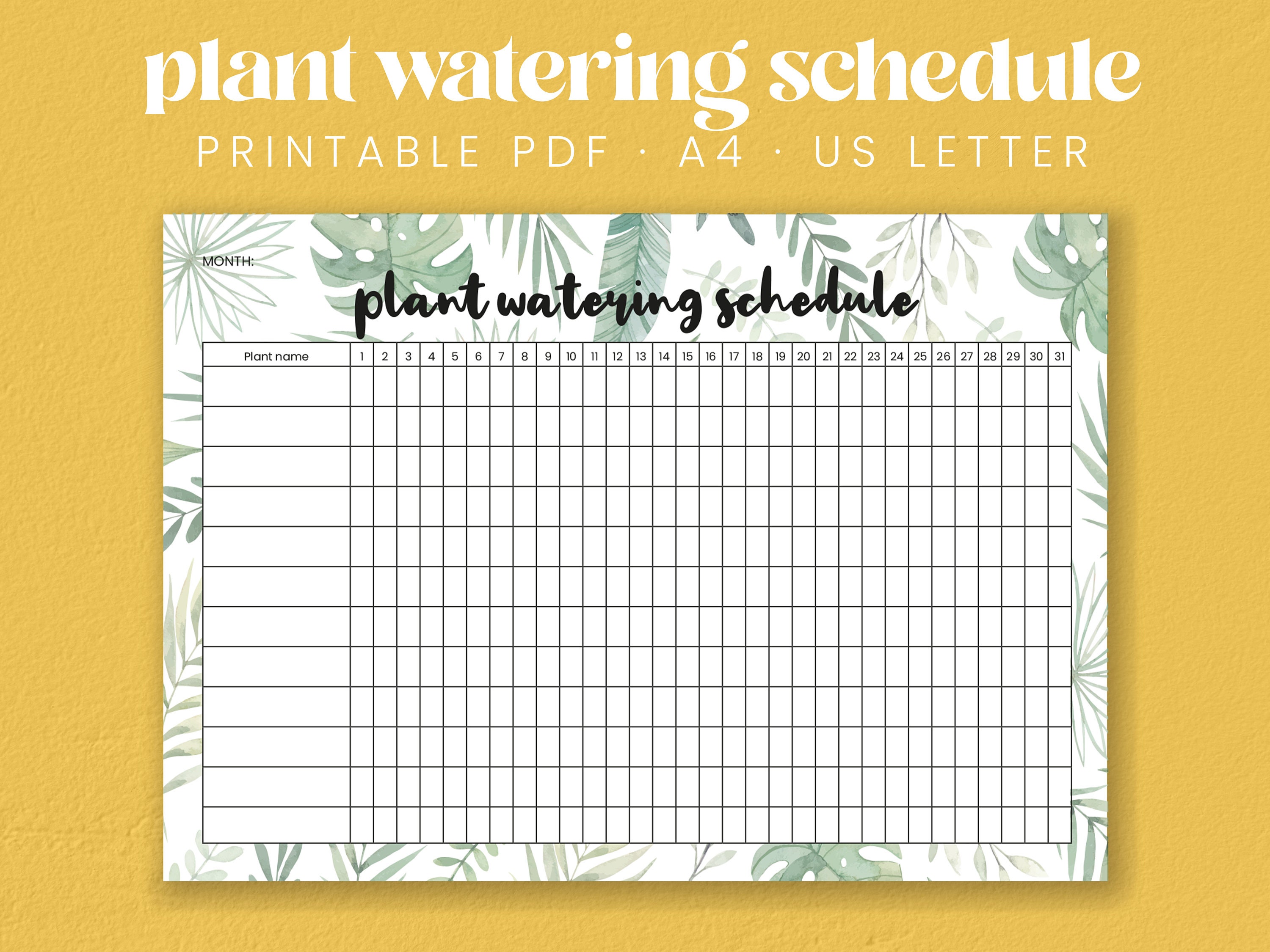 printable-plant-watering-schedule